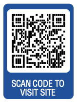 QR code with words Scan code to visit site